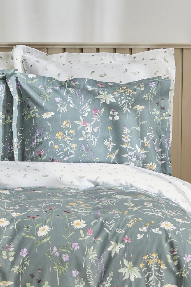 Evergreen Single Duvet Cover Set - 100% Cotton