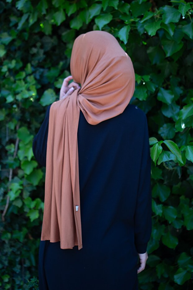 Practical Jersey Shawl - Soft Viscose & Stylish Copper