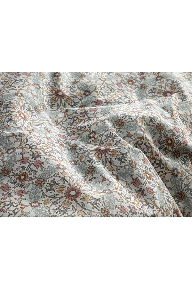 Easy Iron Single Duvet Cover Set   160x220 cm Pink Mustard