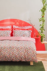 Punava 100% Cotton Double Duvet Cover Set - 4 Pieces