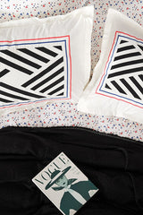 Dennis Pomegranate Double Bed Set - 100% Cotton
