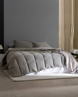 Meleni Brown Twin Bedding Set - Complete Sleep Collection