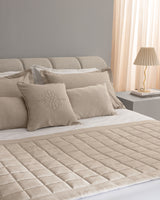 Luxurious Polyester Bed Runner Set - Sillage Collection Elegance