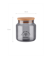 635ml Glass Food Storage Jar with Lid - Versatile Kitchen Container