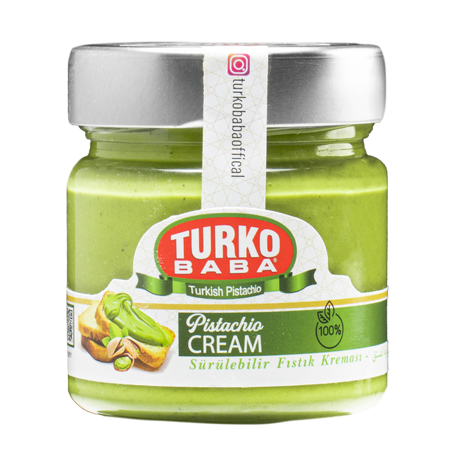 TURKOBABA Premium Pistachio Cream Spread - 220g
