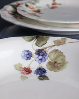 Fine Bone Porcelain 6-Person Dinner Set - Vibrant Colorful Pattern