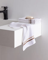 Plush Cotton Blend 4-Piece Hand Towel Set - Everyday Comfort