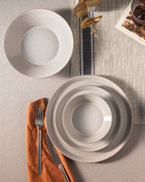 Porcelain 24-Piece Dinner Set - Contemporary Minimalist Design