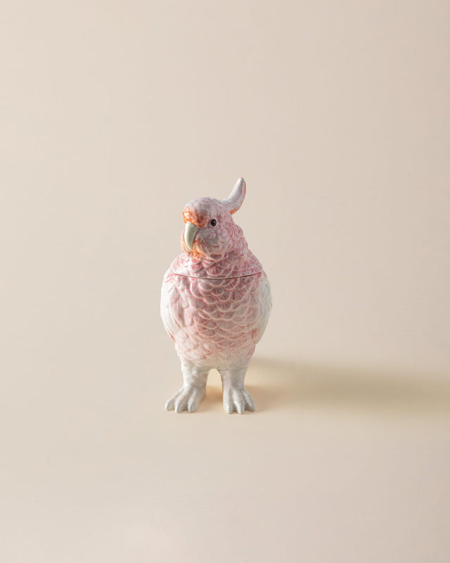 Elegant Dusty Pink Decorative Figurine - Modern Home Accent