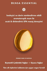 Premium exotische bloemige massagekaars