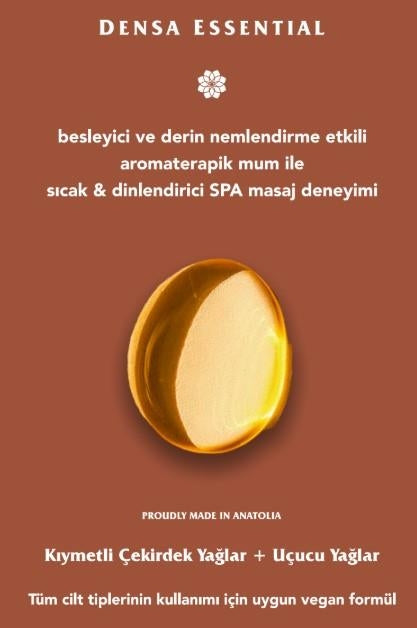 Premium exotische bloemige massagekaars