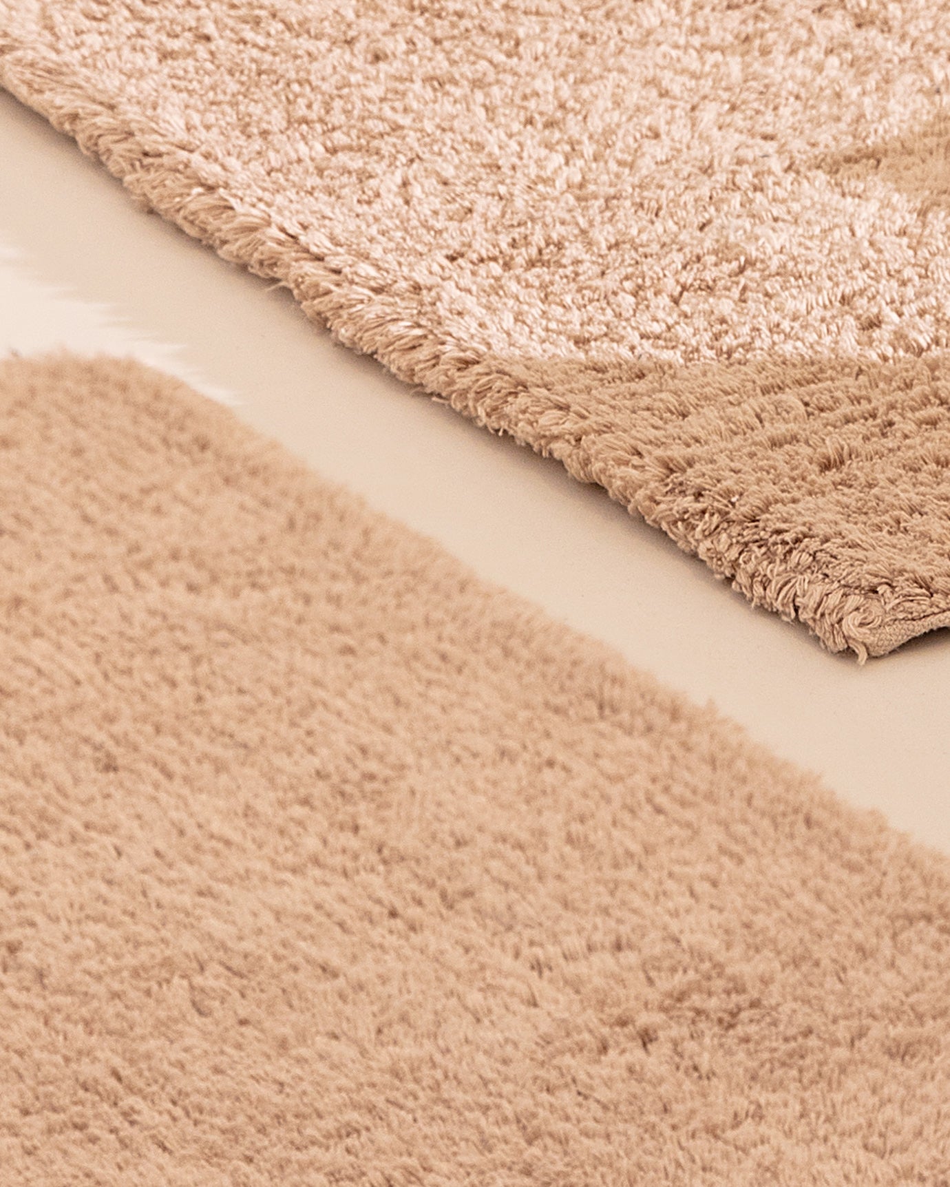 Cameo Cotton Bath Mat Set - 2 Piece Absorbent Bathroom Rugs