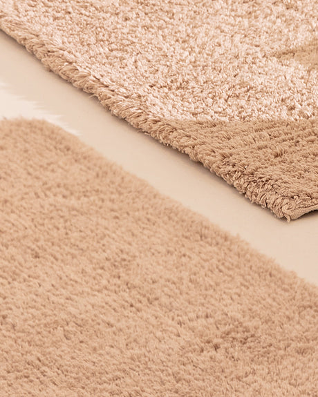 Cameo Cotton Bath Mat Set - 2 Piece Absorbent Bathroom Rugs