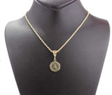 Premium Sterling Silver Publius Helvius Medallion Necklace