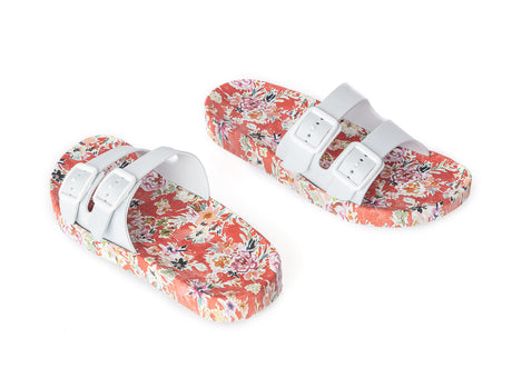 PVC Women's Slipper - Colorful Sentiment Design