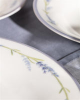 New Bone China 6-Person Dinner Set - Artistic & Colorful Design