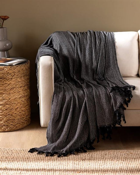 Rosny Decorative Sofa Throw Blanket - Soft Knit Accent
