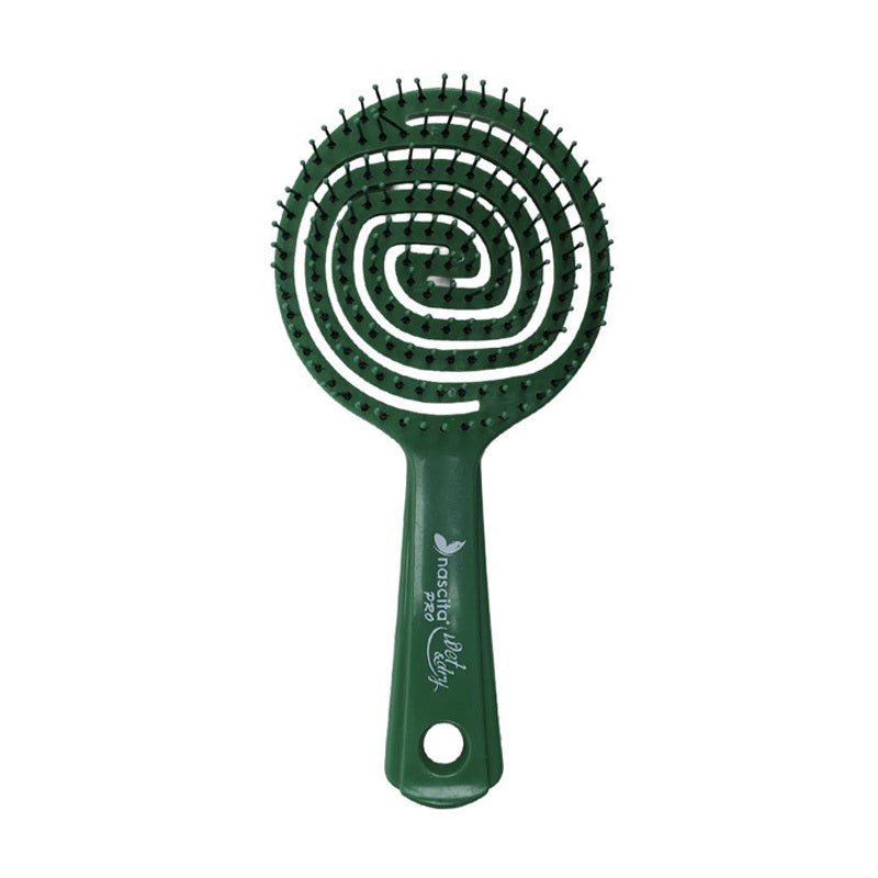 3D Flexible Christmas Detangling Hair Brush - TryAladdin