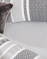 Viscose Cotton Blend Single Duvet Cover Set - Jacquard Weave