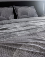 Rochelle Full Size 100% Cotton Printed Sateen Duvet Cover Set