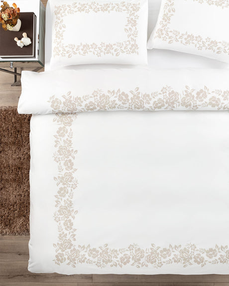 100% Cotton Double Duvet Cover Set - Classic Comfort