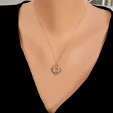 Premium 925 Sterling Silver Pink Lifebuoy Necklace