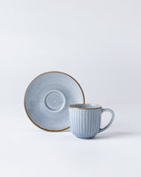 Porcelain 6-Person Coffee Set - Natural Kleby Design
