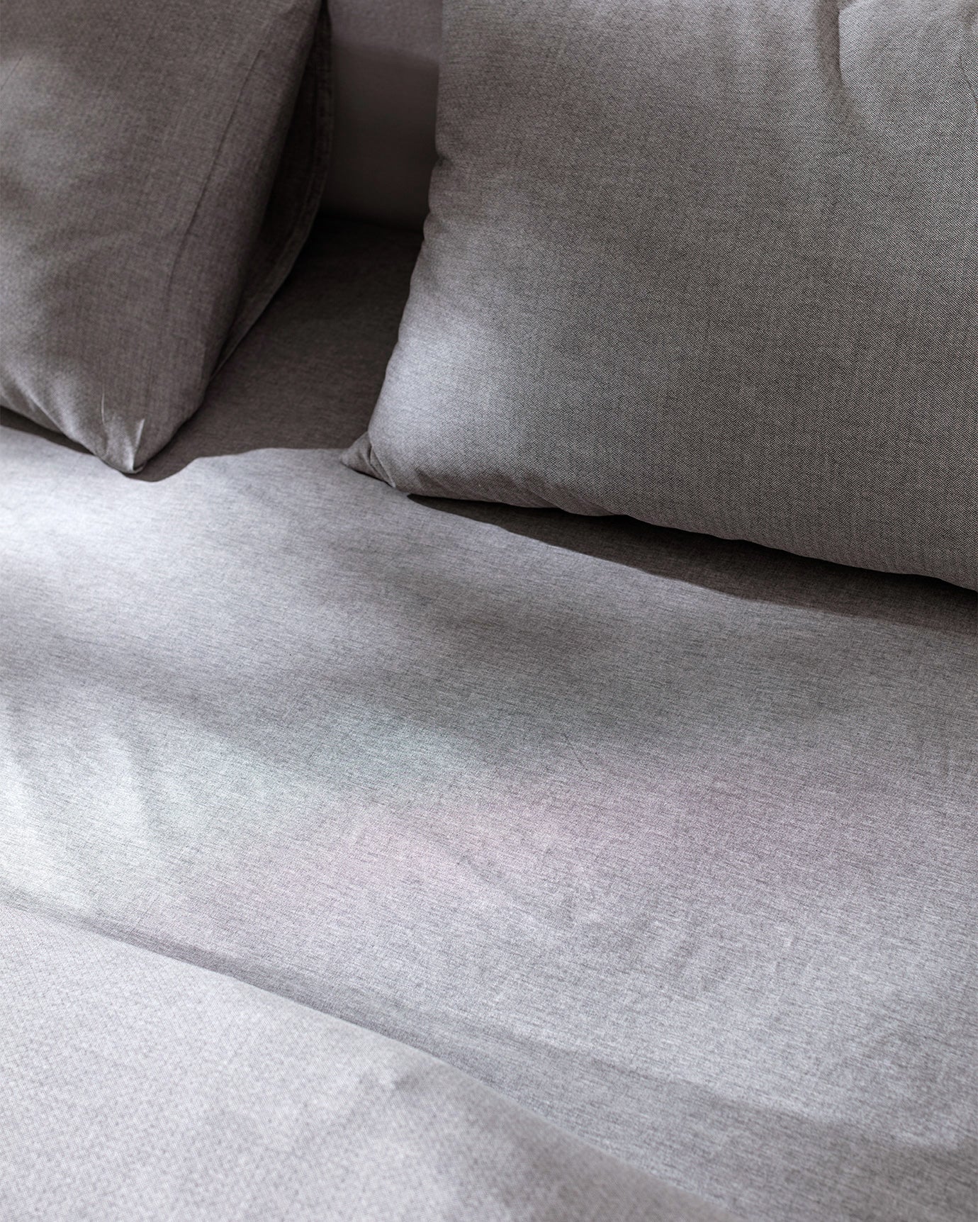 100% Cotton King Size Duvet Cover Set - Yarn-Dyed Comfort