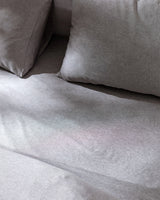100% Cotton King Size Duvet Cover Set - Yarn-Dyed Comfort