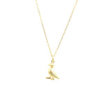 Exquisite 925 Sterling Silver Duck Charm Necklace