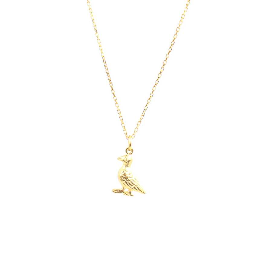 Exquisite 925 Sterling Silver Duck Charm Necklace
