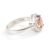 925 Sterling Silver Oval Zultanite Ring with Color-Changing Gemstone