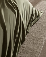 100% Cotton Sateen Single Duvet Cover Set - Printed Dennie Pattern