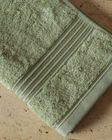 Light Green Cotton Hand Towel Set - 2 Pack