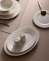 New Bone China 6-Person Dinnerware Set - Classic Elegance