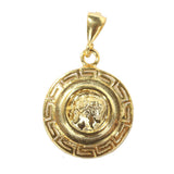 Prémiový přívěsek medailon Alexander z řeckého designu, stříbro 925 sterling
