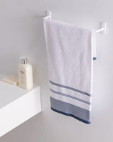 Ultra Soft Cotton Face Towel - Absorbent Navy Blue & Blue