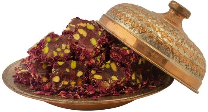 Premium rosenblad pistacie tyrkisk delight