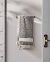 Premium 100% Cotton Yarn Dyed Face Towel - Anthracite - 50x85 cm