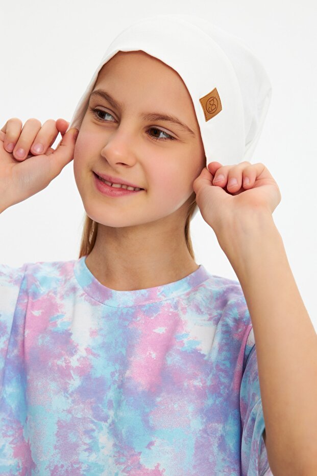 4 - Season cotton Beanie Hat - Soft, Adjustable Tie - Detail - TryAladdin