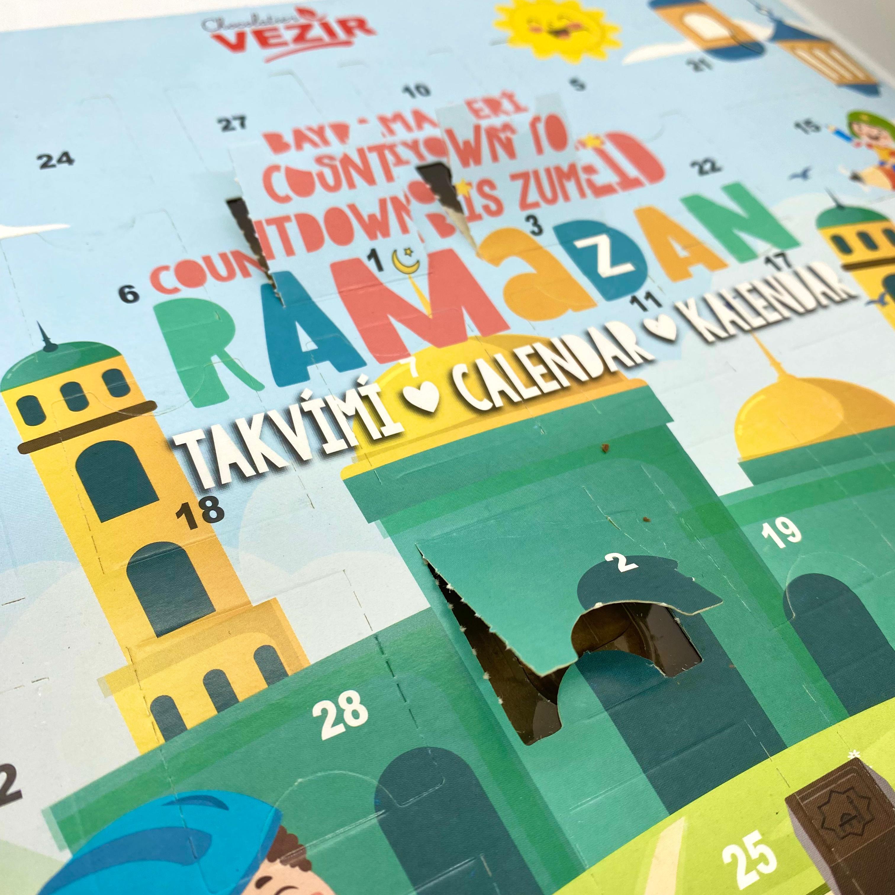 Børns Ramadan Nedtællings Chokolade Kalender – 30 Dage med Sjov & Søde Overraskelser