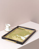 Glass & Plastic Serving Tray - Piga Colorful Design