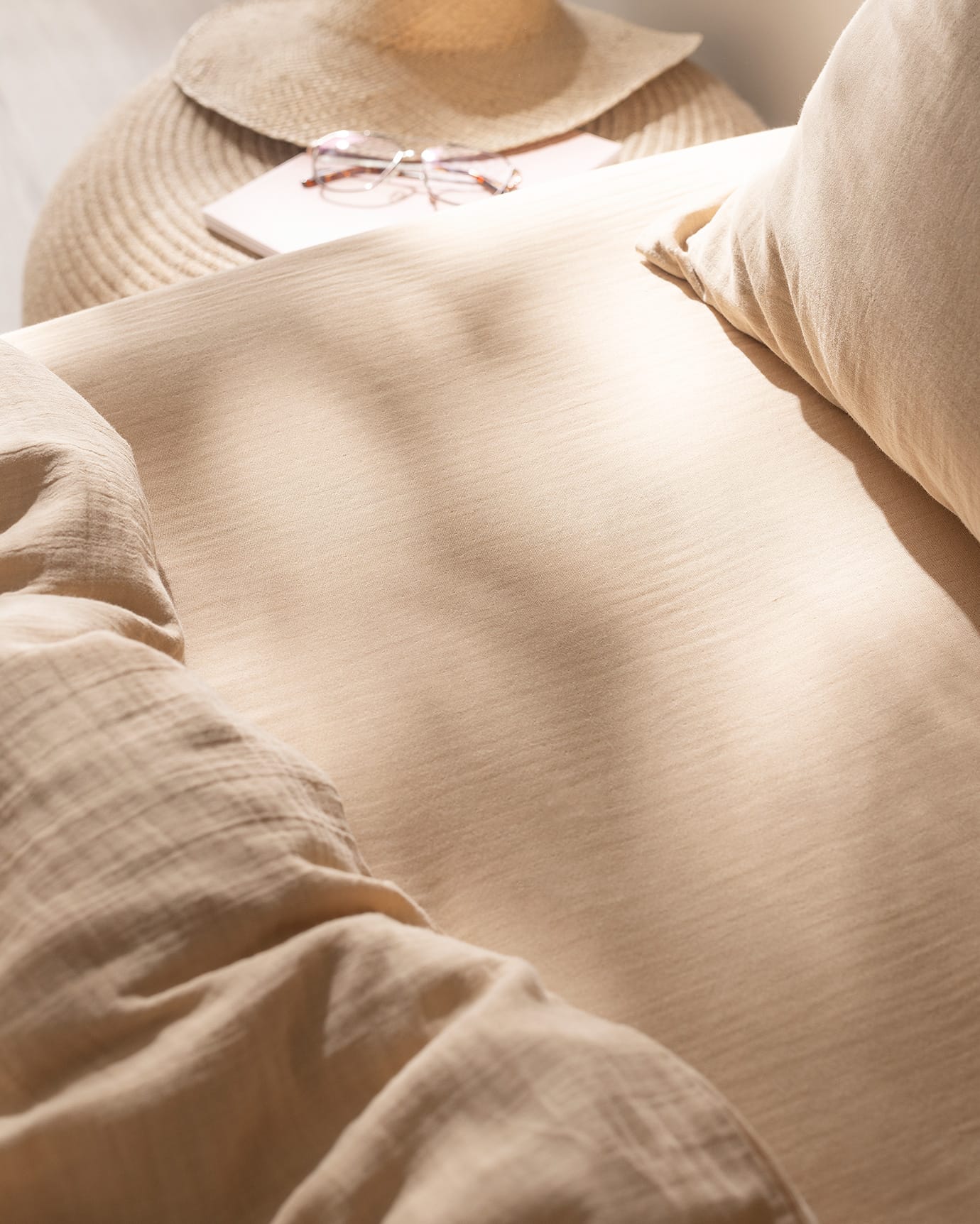 Soft 100% Cotton Muslin Twin Bedding Set
