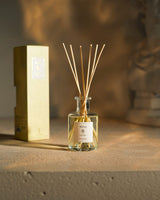 Elegant Glass Reed Diffuser - Mimosa Scented Home Fragrance