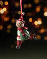 Polyester Decorative Tree Ornament - Festive Red Holiday Accent