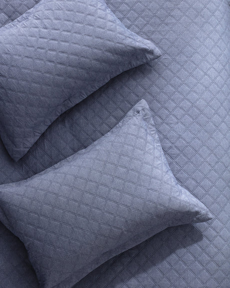 Indigo Double Bedspread Quilt - Decorative Bed Cover