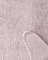 Plush Polyester Decorative Mat - Soft Faux Fur Texture