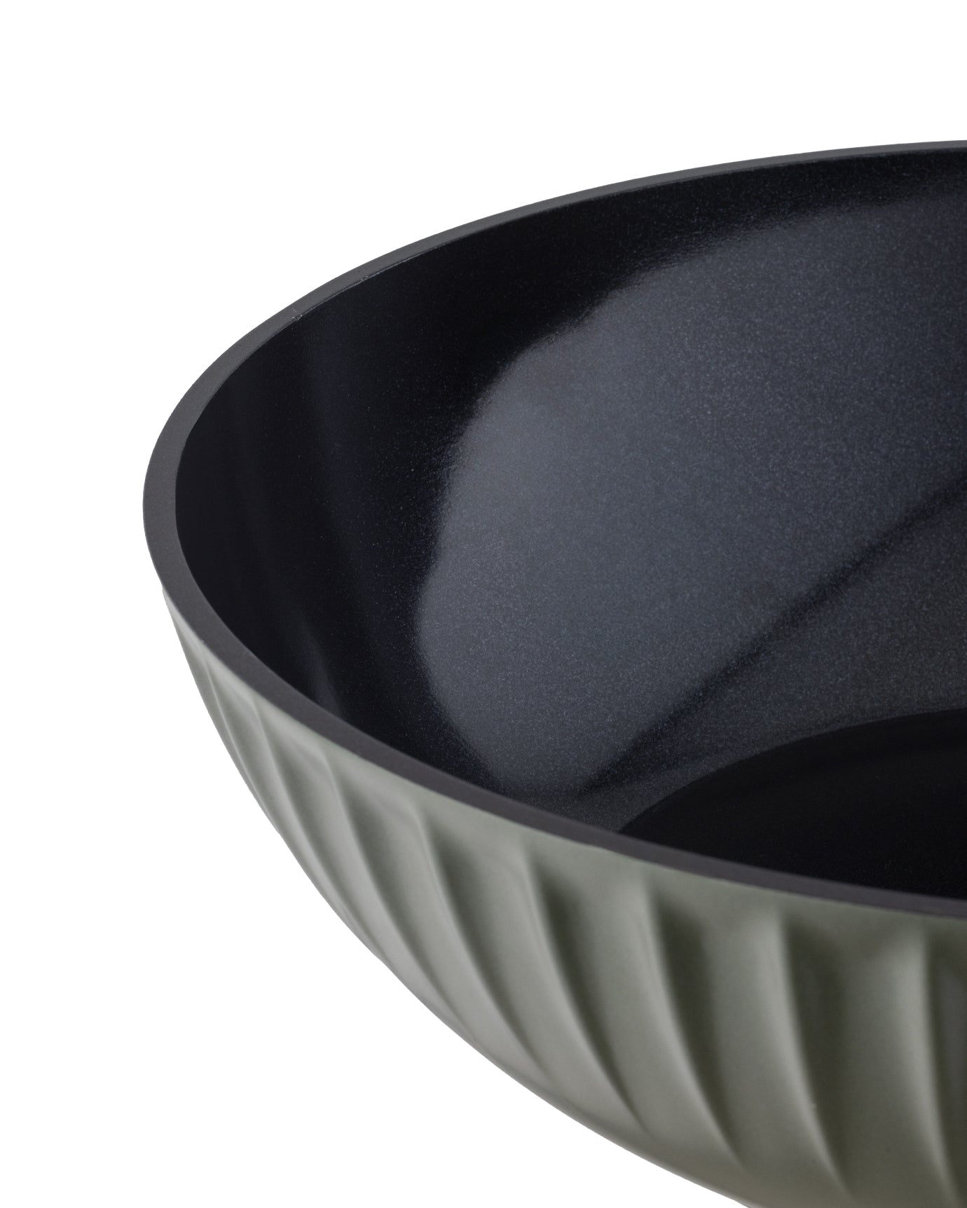 Freya 30cm Green Nonstick Wok Pan - Stir-Fry Cookware