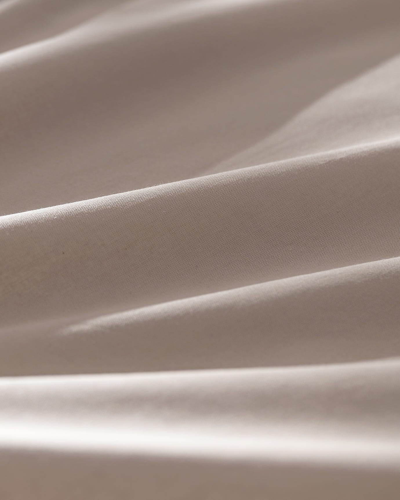 King Size 100% Cotton Ranforce Fitted Sheet - Dark Beige