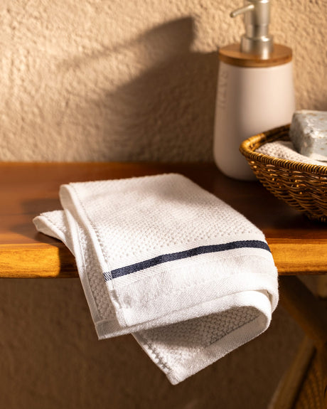 Premium 100% Cotton 2-Piece Hand Towel Set - Ultra Soft & Absorbent